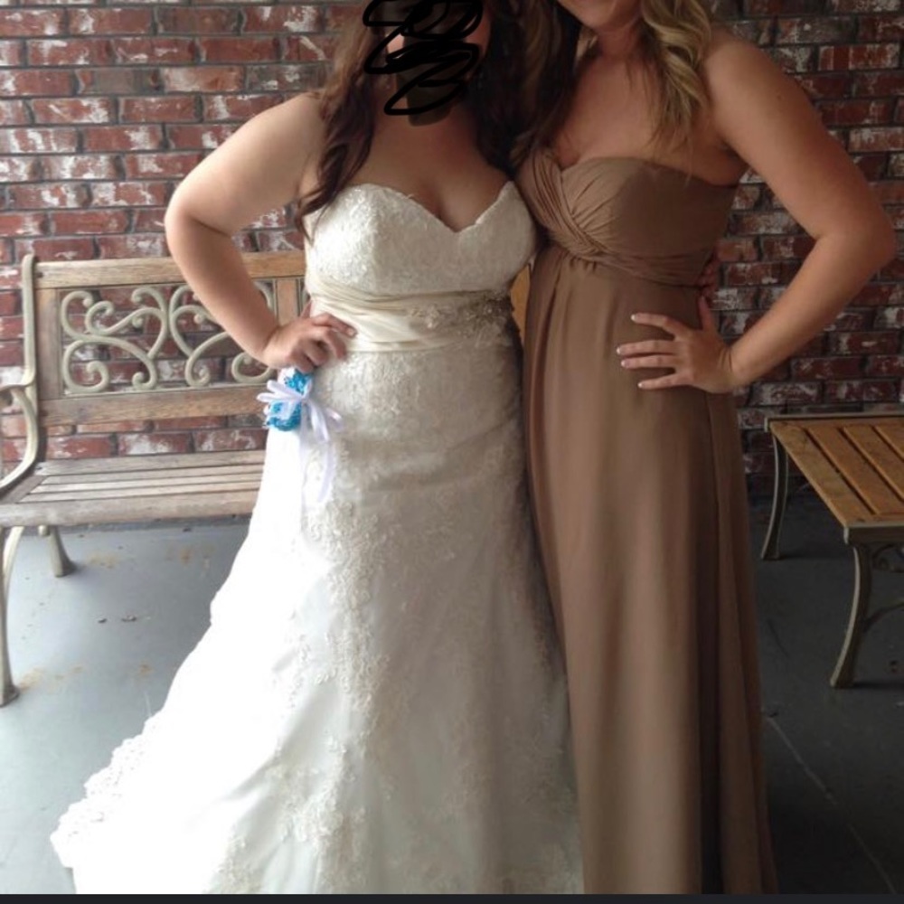 Pretty Maids Long Bridesmaid Dress
